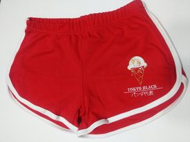Ice Cream Red Panda Shorts